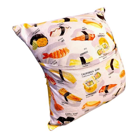 Mini Handmade Sushi Throwpillow - Picture 2 of 5